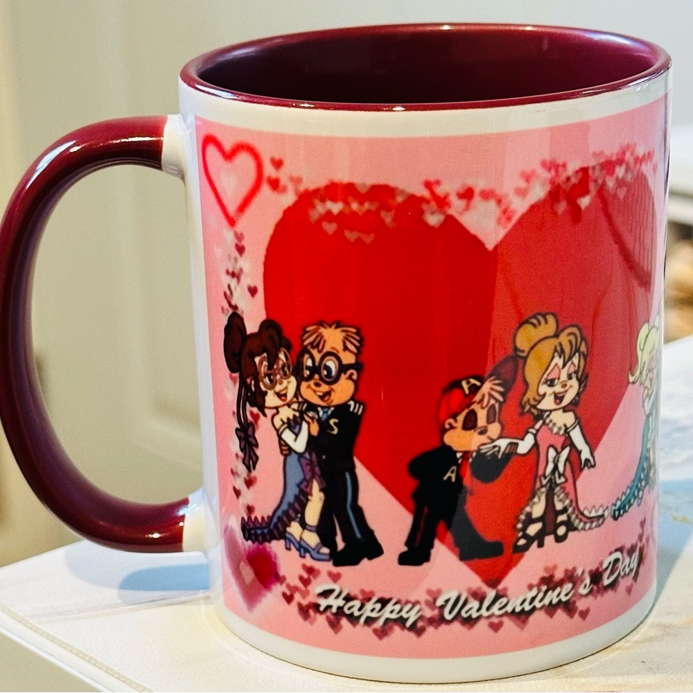 Alvin & The Chipmunks Valentine Mug 12oz
